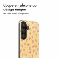 imoshion Coque Design Samsung Galaxy S24 FE - Sunny Yellow Petite Flowers