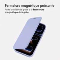 imoshion Bookcase transparente avec MagSafe Apple iPhone 17 Pro - Lilas