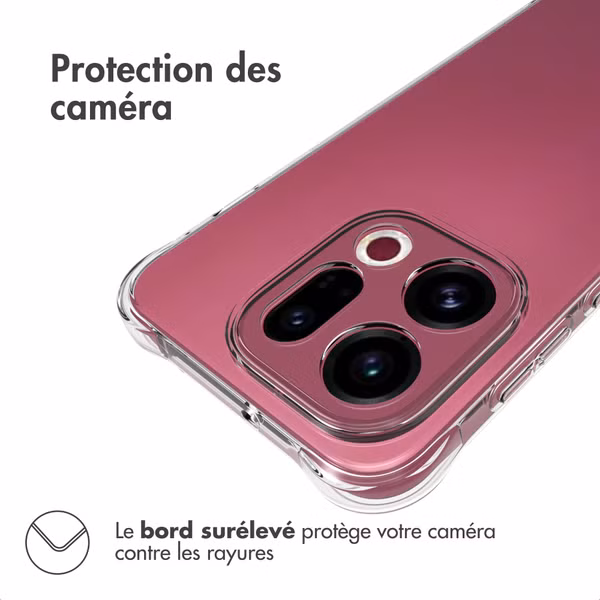 imoshion Shockproof Case Oppo Find X9 - Transparent