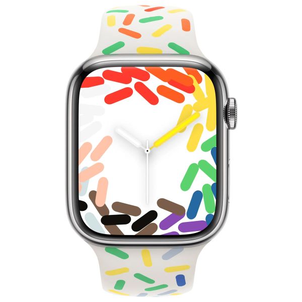 Apple Bracelet Sport Apple Watch Series 1 t/m 11 / SE / Ultra (44/45/46/49 mm) - Taille M/L - Pride Edition