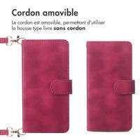 imoshion Etui de télephone portefeuille avec cordon Apple iPhone 16 - Rood