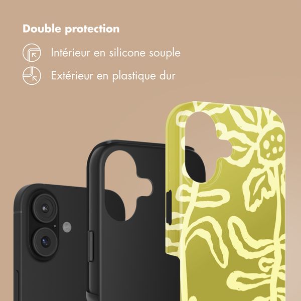 Selencia Coque arrière Vivid Apple iPhone 17 - Chalky Bloom