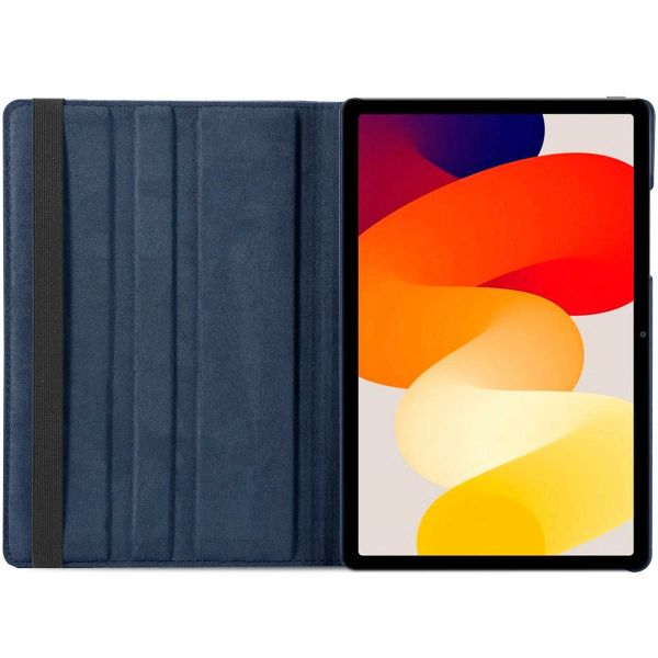 imoshion Coque tablette rotatif à 360° Xiaomi Redmi Pad SE - Bleu foncé