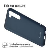 imoshion Coque Couleur Samsung Galaxy S23 Plus - Bleu foncé