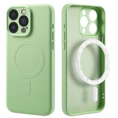 imoshion Coque Couleur avec MagSafe Apple iPhone 15 Pro Max - Vert
