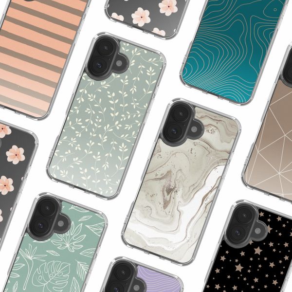 imoshion Coque Design Apple iPhone 17 - Smoke Green Flowers