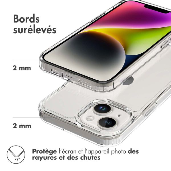 Accezz Coque Xtreme Impact Apple iPhone 15 - Transparent