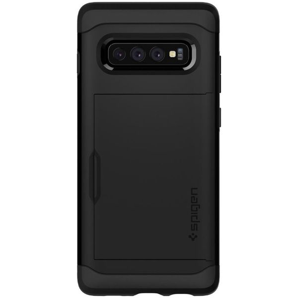 Spigen Coque Slim Armor CS Samsung Galaxy S10 - Noir