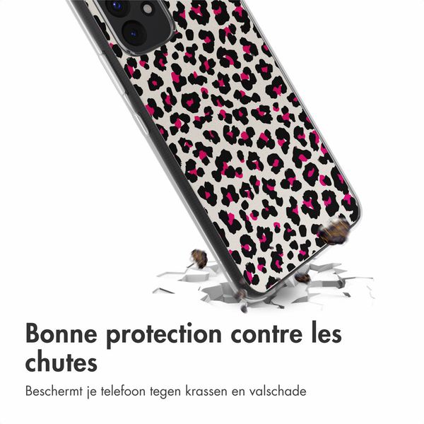 imoshion Coque Design Samsung Galaxy A53 - Leopard Pink