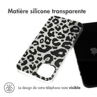 imoshion Coque Design Apple iPhone 15 Plus - Leopard Transparent