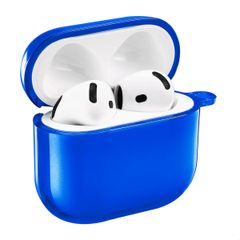 imoshion Coque Néon Apple AirPods 4 - Bleu Cobalt