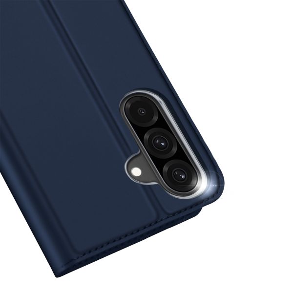 Dux Ducis Étui portefeuille souple et fin Samsung Galaxy A26 - Bleu foncé