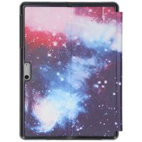 imoshion Coque tablette Design Trifold Microsoft Surface Go 4 / Go 3 / Go 2 - Space