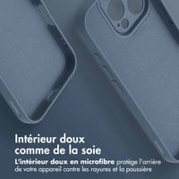 imoshion Coque Couleur avec MagSafe Apple iPhone 16 Pro - Bleu foncé