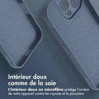 imoshion Coque Couleur avec MagSafe iPhone 16 Pro - Bleu foncé