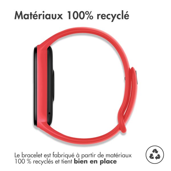 imoshion Bracelet sport en silicone Xiaomi Mi Band 5 / 6 - Rouge