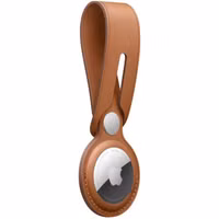 Apple Leather Loop Apple AirTag - Saddle Brown