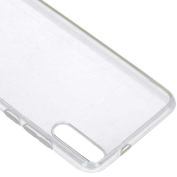 Coque silicone Huawei P20 - Transparent