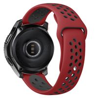 imoshion Bracelet sportif en silicone Garmin Vivoactive 4L - Rouge / Noir