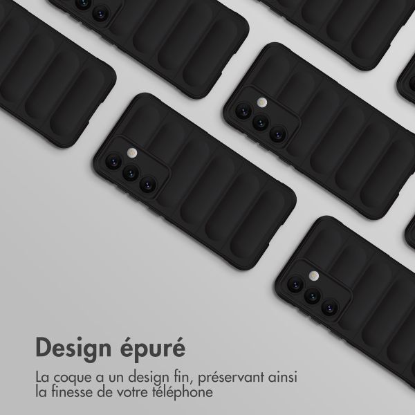 imoshion Coque arrière EasyGrip Samsung Galaxy S24 Plus - Noir