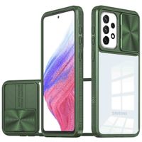 imoshion Coque arrière Camslider Samsung Galaxy A53 - Vert foncé