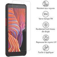 Accezz Protection d'écran en verre trempé Samsung Galaxy Xcover 5