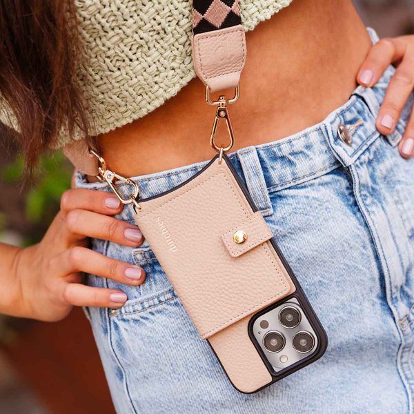 Dutchies Coque MagSafe avec porte-cartes Apple iPhone 12 (Pro) - Beige