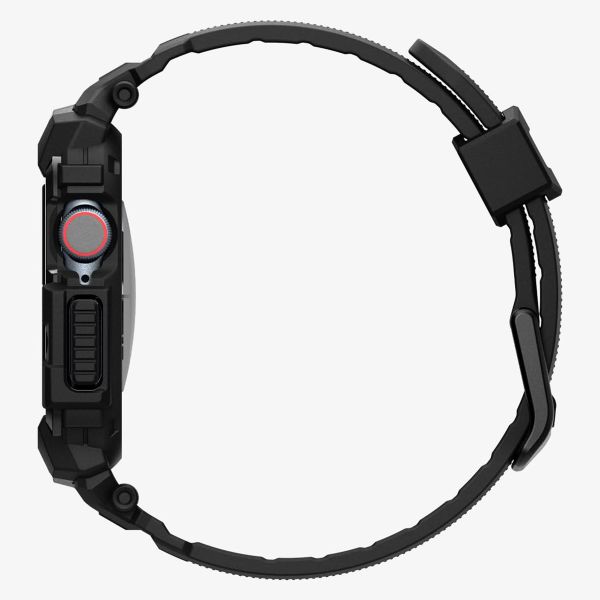 Spigen Coque Rugged Armor™ Pro Apple Watch Series 10 / 11 - 46 mm - Matte Black
