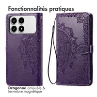 imoshion Etui de télephone Mandala Xiaomi Poco F8 Pro - Violet