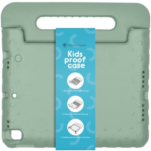 imoshion Coque kidsproof avec poignée Samsung Galaxy Tab A9 Plus - Olive Green