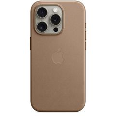 Apple ﻿Coque FineWoven MagSafe Apple iPhone 15 Pro- Taupe