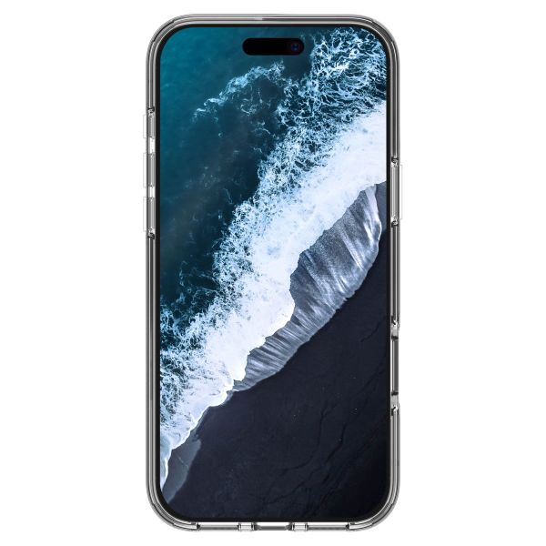 dbramante1928 Coque Iceland Ultra D3O avec MagSafe Stand Apple iPhone 16 - Clear