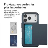 imoshion Coque arrière avec porte-cartes Apple iPhone 17 Pro - Bleu foncé