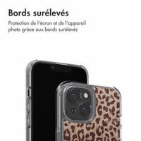imoshion Coque Design Apple iPhone 15 - Leopard Mood