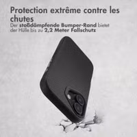 Accezz Coque Tough avec MagSafe Apple iPhone 17 - Noir