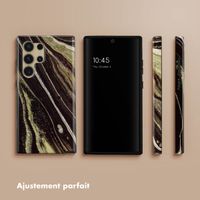 Selencia Coque arrière Vivid Samsung Galaxy S24 Ultra - Chic Marble