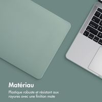 imoshion Coque Laptop pour MacBook Pro 16 pouces (2021) / Pro 16 pouces (2023) M3 chip - A2485 / A2780 / A2991 / A3186 / A3403 - Vert foncé