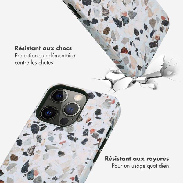 Selencia Coque arrière Vivid Apple iPhone 13 Pro - Chic Terazzo
