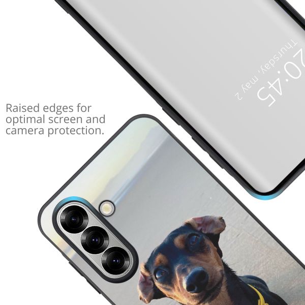 Concevez votre propre coque en gel Samsung Galaxy A36 - Noir