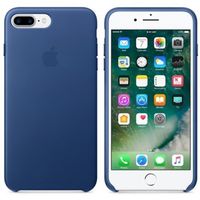 Apple Coque Leather iPhone 8 Plus / 7 Plus - Sapphire