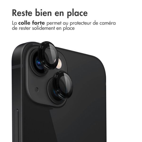 imoshion ﻿Lot de 2 protections d'objectif de caméra Apple iPhone 13 - Noir