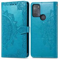 imoshion Etui de téléphone portefeuille Motorola Moto G50 - Turquoise