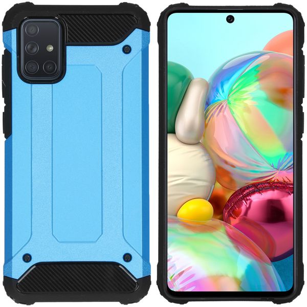 imoshion Coque Rugged Xtreme Samsung Galaxy A71 - Bleu clair