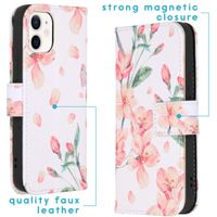 imoshion Coque silicone design iPhone 12 Mini - Blossom Watercolor