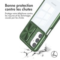 imoshion Coque arrière Camslider Samsung Galaxy A25 (5G) - Vert foncé