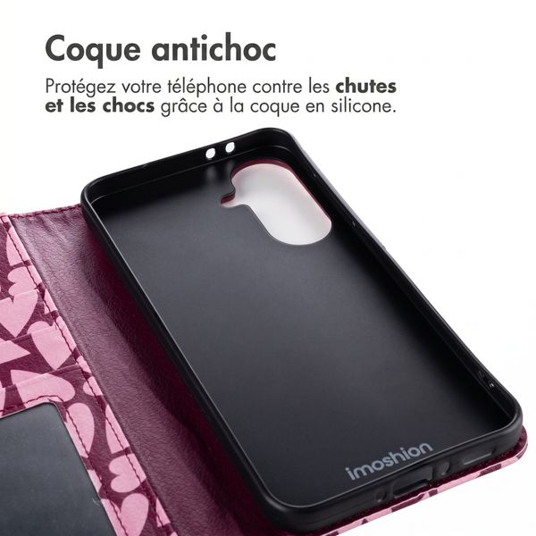 imoshion Étui de télephone portefeuille Design Samsung Galaxy A37 (5G) - Hearty Blush