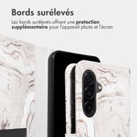 imoshion Étui de télephone portefeuille Design Samsung Galaxy A17 (5G) / (4G) - Sandy Marble