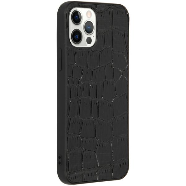 Coque rigide iPhone 12 (Pro) - Crocodile