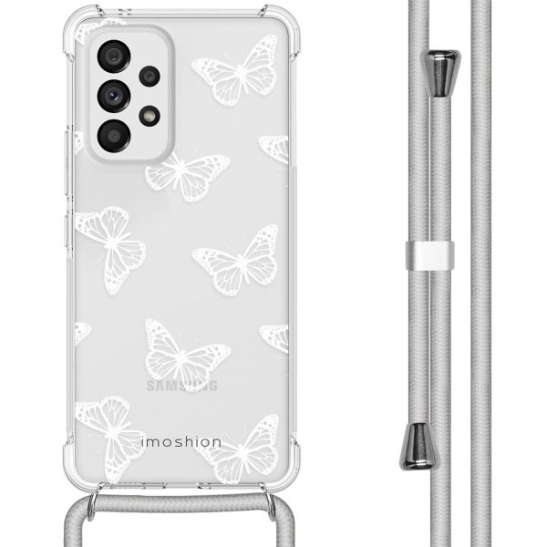 imoshion Coque Design avec cordon Samsung Galaxy A53 - Butterfly