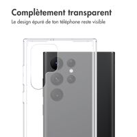 imoshion Coque Stand Samsung Galaxy S22 Ultra - Transparent